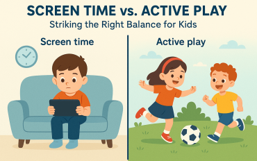 Screen Time vs. Active Play Finding the Right Balance for Kids